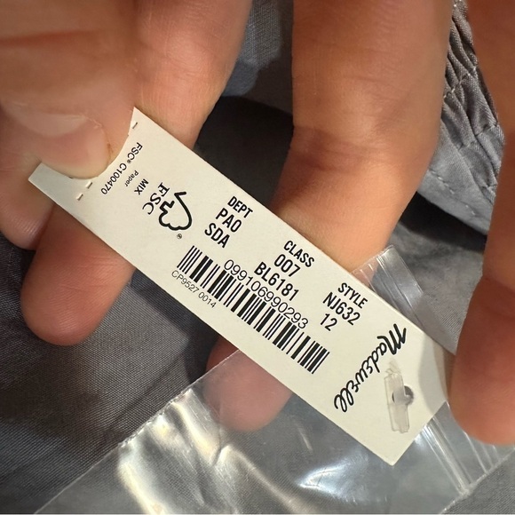 Madewell Softdrape Gwen Crop Vest Top still dawn - Picture 5 of 6